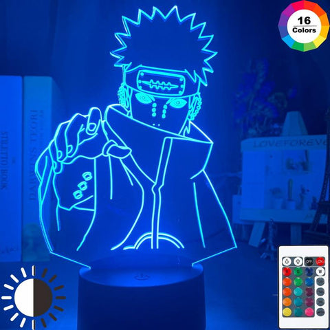 Image of Naruto Nagato Figure 3D Illusion Lamp Night Light 4868