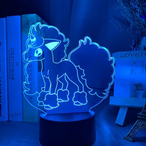 Image of Pokemon Go Galarian Ponyta Figure 01 3D Illusion Lamp Night Light