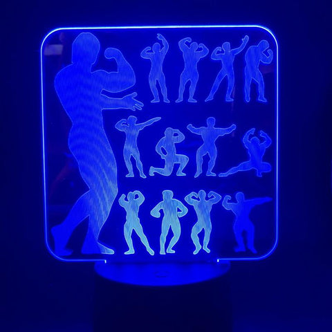 Image of Room 03 3D Illusion Lamp Night Light