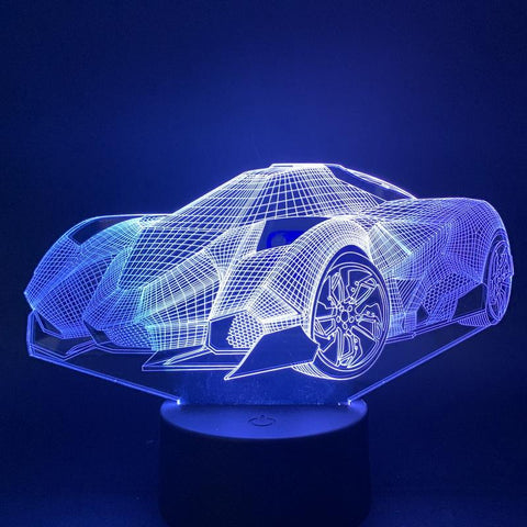 Image of Sports 3D Illusion Lamp Night Light
