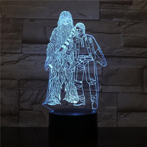 Image of Star Wars 01 3D Illusion Lamp Night Light