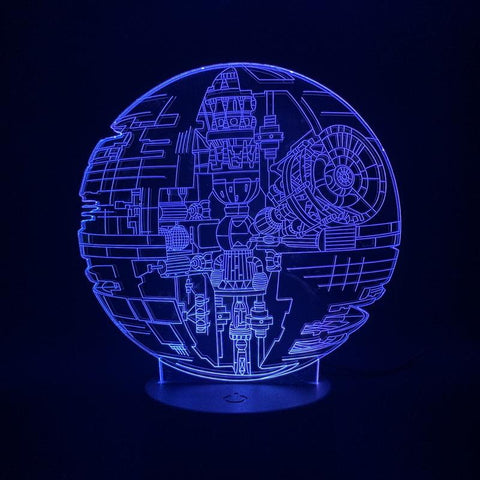Image of Star Wars 3D Illusion Lamp Night Light