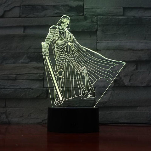 Star Wars Jedi 3D Illusion Lamp Night Light