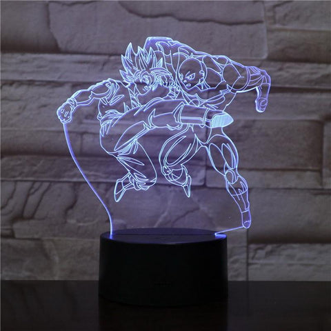 Image of The Japanese Anime Dragonball Jiren 3D Illusion Lamp Night Light