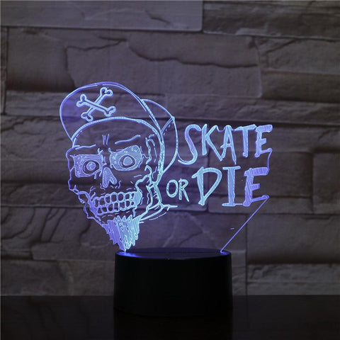 Image of The Japanese Anime One Piece Buggy 3D Illusion Lamp Night Light