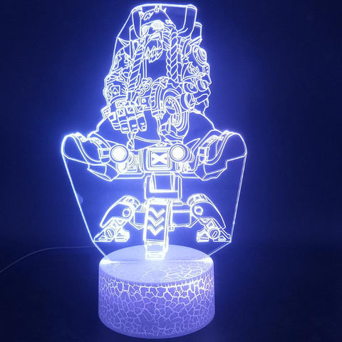 Image of Torbjorn Lindholm Overwatch Game 3D Illusion Lamp Night Light