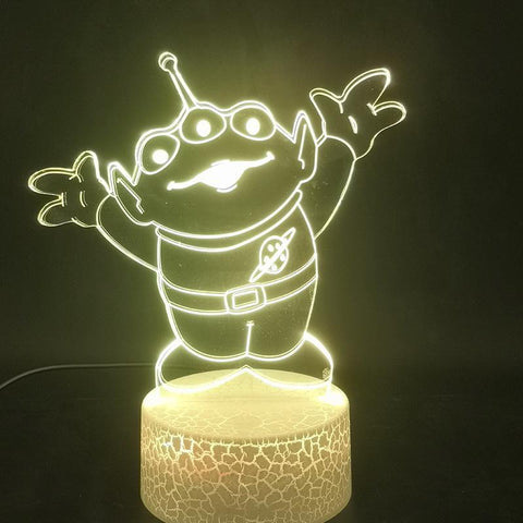 Image of Toy Story Sangan Prize 3D Illusion Lamp Night Light