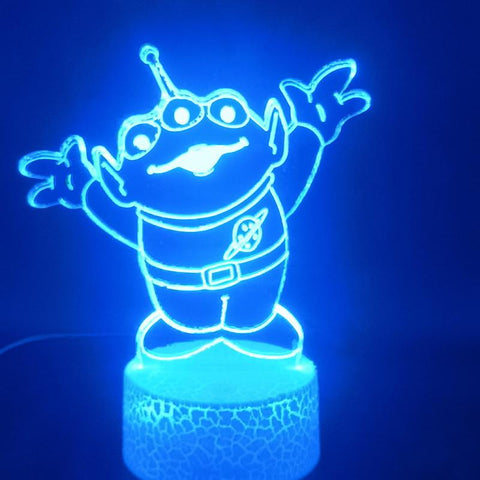 Image of Toy Story Sangan Prize 3D Illusion Lamp Night Light