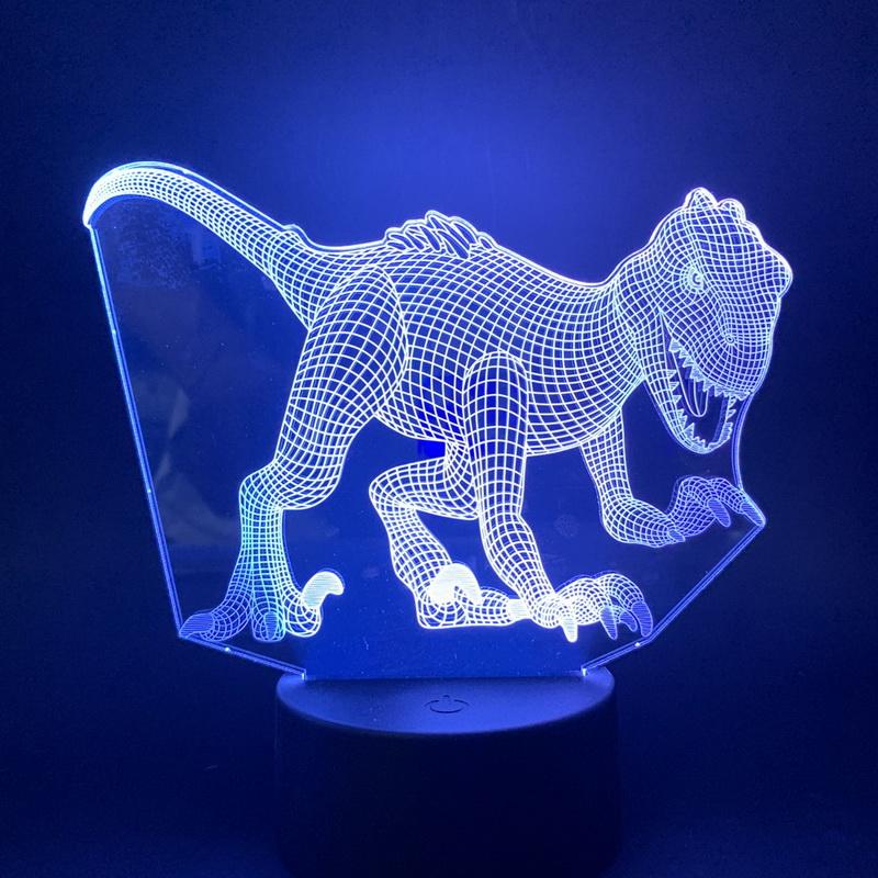 Tyrannosaurus 3D Illusion Lamp Night Light