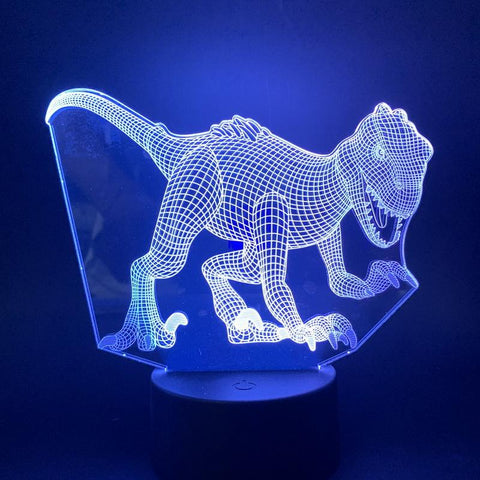 Image of Tyrannosaurus 3D Illusion Lamp Night Light