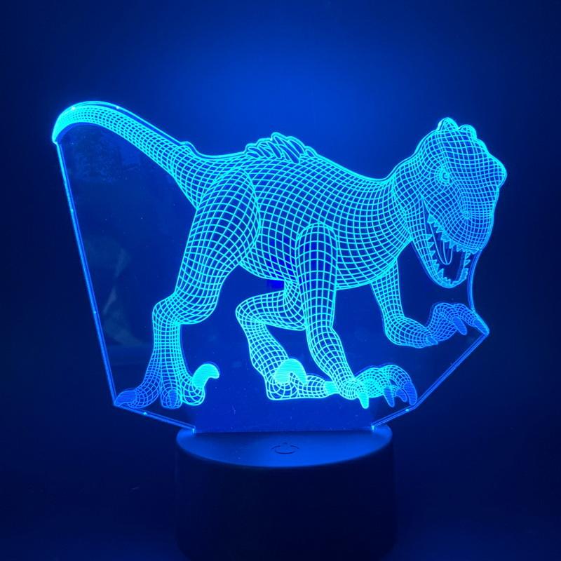 Tyrannosaurus 3D Illusion Lamp Night Light