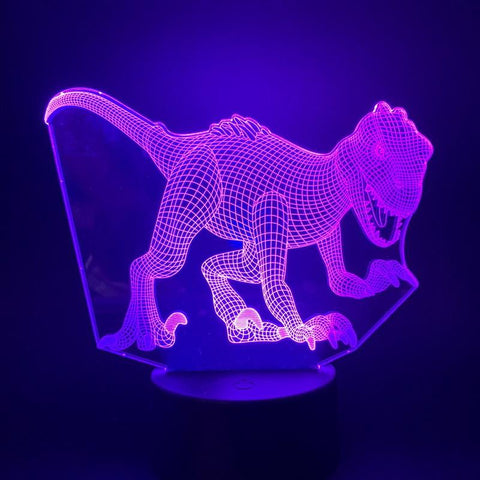 Image of Tyrannosaurus 3D Illusion Lamp Night Light
