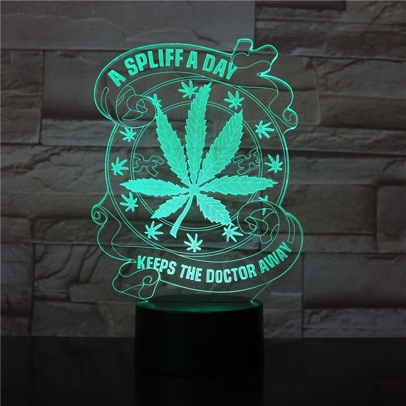 Western Proverb Festival Ofr 3D Illusion Lamp Night Light