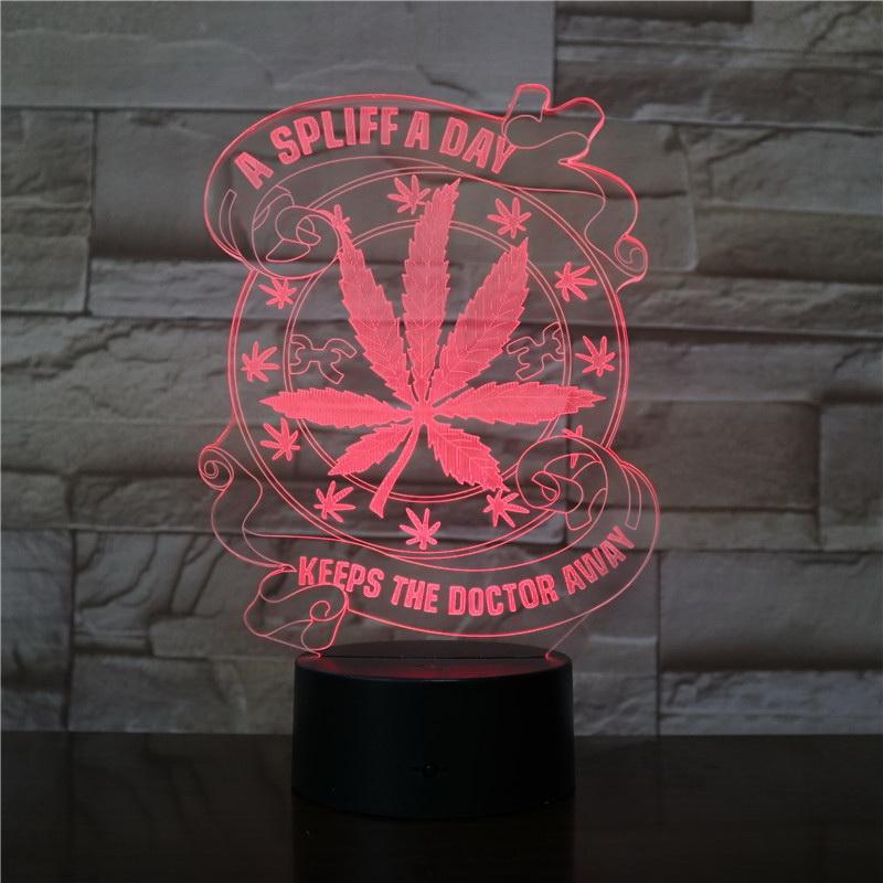 Western Proverb Festival Ofr 3D Illusion Lamp Night Light