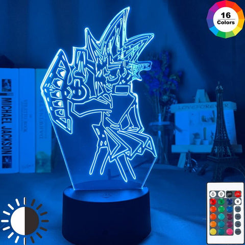 Image of Yu-gi-oh Figure 3D Illusion Lamp Night Light